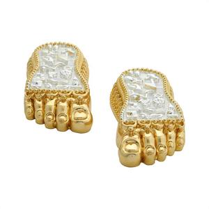 Paduka de Lakshmi Tradicional Hecho a Mano, Arte Religioso para el Culto, Festivales de Diwali, Prosperidad, para el Hogar, Templo, Sala de Pooja, Oficina, Boda - Product Image 4