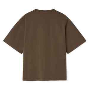 Camisetas de Algodón y Fibra de Bambú con Logotipo Personalizado, de Alta Calidad, Teñidas, con Patrón a Cuadros, Tejido de Punto, Transpirables, de Manga Corta para Hombre - Product Image 5