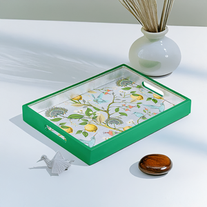 Rustic Vietnam <b>Lacquerware</b> Folk Art Tray Eco-Friendly VietnamCrafts Handicraft for Resort and Villa Decoration OEM Manufacturer - Product Image 3