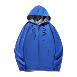 Nouveau pull à capuche pour homme sur mesure 2023, en coton/polyester, tissu polaire uni, vente en gros, haute qualité, manches longues, pas cher - Product Image 3