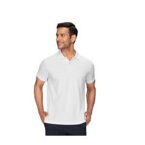 Estilo moderno Mezcla de algodón Color blanco Camisetas para hombres jóvenes Ropa para hombres a precio mayorista - Product Image 2