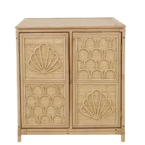 New Item Butterfly And Bloom <b>Rattan</b> <b>Cabinet</b> Boho <b>Rattan</b> Storage Furniture For Nursery Entryway Decor Kid Room Playroom Storage - Product Image 5