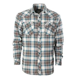 Chemise en flanelle 100% coton de qualité supérieure pour les motocyclistes Production en usine de conception à carreaux personnalisée pour les commandes de marque privée Printemps - Product Image 1