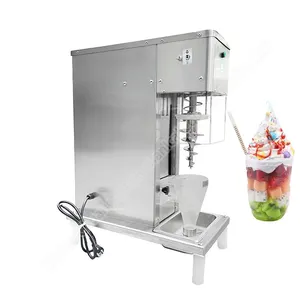 商用冷冻酸奶机水果混合混合软冰淇淋搅拌机Mcflurry冰淇淋振动筛