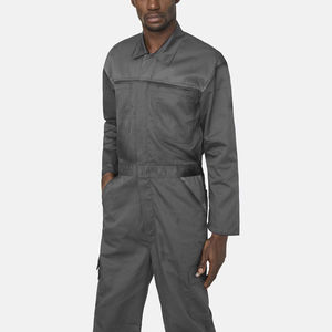 Combinaison de travail haute visibilité, adaptée au travail industriel, vêtements de travail, combinaison en tissu durable, usage quotidien professionnel, combinaison haute visibilité - Product Image 5