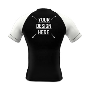 Vêtements de sport respirants antibactériens UPF50+ pour hommes, compression, MMA, BJJ, Muay Thai, Jiu Jitsu, Rashguard - Product Image 4