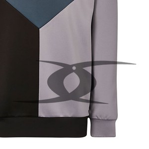 Sweat-shirt thermique OEM avec LOGO personnalisé pour hommes Sweat-shirt tricoté en coton à motif jacquard Sweat-shirt tricoté pour hommes d'hiver à col rond - Product Image 6