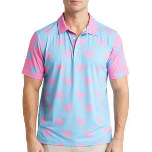 Camiseta Polo Sublimada de Alta Calidad para Hombre, Secado Rápido, Transpirable, Manga Corta, Diseño Personalizado - Product Image 1