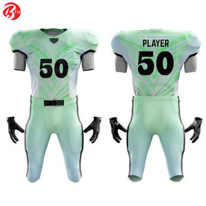 Maillot de football américain pour hommes entièrement personnalisé, respirant et grande taille, manches courtes, nouveaux hauts de football fabriqués au Pakistan - Product Image 4