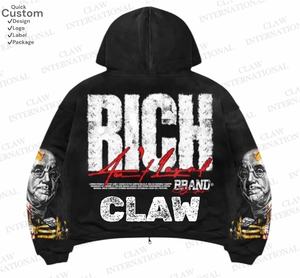 High Quality 500gsm Winter Two Piece Baggy Sweatpants and Hoodie Set Custom Heavyweight Oversized <b>Pullover</b> Hoodie <b>Men</b> Tracksuits - Product Image 5