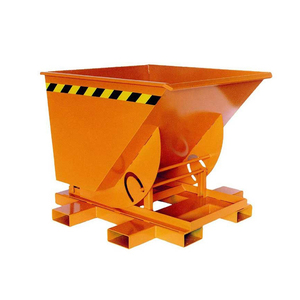 Self-Dumping Bin Tipping Skips Tipper Bins/Portable Steel Hopper/Dumpster