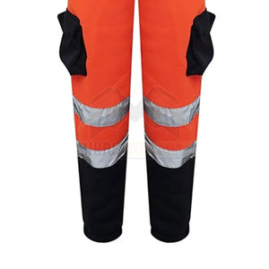 Combinaison de travail globale en nylon haute visibilité respirant avec logo personnalisé combinaison de sécurité imperméable pour les travailleurs de la construction - Product Image 4