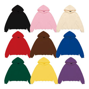 Streetwear personnalisé Sweats à capuche pour hommes Pantalon de qualité supérieure Hip Hop Acid Wash Sun Faded Rhinestone Print Pullover Design Washed Hoodie - Product Image 6