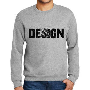 Sweat-shirt à logo personnalisé unisexe de haute qualité pull-over d'hiver à capuche en coton uni col rond pour hommes et femmes à imprimé bouffant - Product Image 2