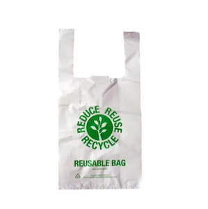 T-shirt Sac pour les entreprises Shopping-Sacs de supéricaires-Vietnam de compostables de taille et de couleur personnalisés - Product Image 6