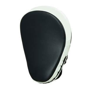 Conception personnalisée 100% cuir véritable boxe Focus Pads Heavy Duty formation poinçon bouclier Focus mitaines - Product Image 4