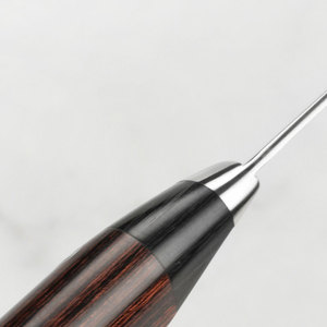 2025 nouvelles lames PRESTIGE 8 pouces en acier damas japonais forgé couteau de Chef fait à la main conception ambidextre va au lave-vaisselle - Product Image 3