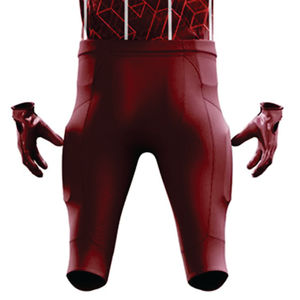 Ensemble d'uniformes de football américain noir marron pour hommes personnalisés matériel respirant sergé vêtements de sport d'entraînement durables en jersey pantalon court - Product Image 6