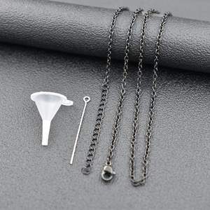 Collares de urna de dragón negro para cenizas, joyería de recuerdo, colgante de urna de cremación de acero inoxidable para hombres y mujeres, tamaño personalizado - Product Image 5