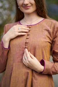 Robe en coton de style bohème à tissage à la main, longueur mollet, décontractée, occasionnelle, robe d'été pour femmes - Product Image 4