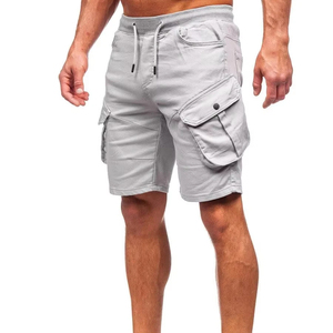 Nuevos pantalones cortos para hombre, de algodón polar, largos hasta debajo de la rodilla, con múltiples bolsillos, pantalones cargo de verano para hombre, OEM. - Product Image 6