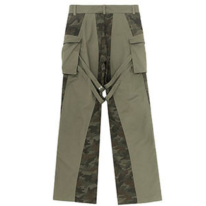 Premium Quality <b>Men</b> Customized Logo Printed for <b>Men's</b> Outfit Plain Colorful Cargo Trousers - Product Image 6