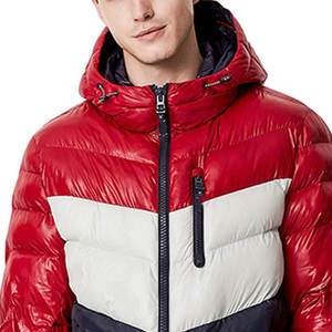 Chaqueta acolchada ligera para hombre de invierno, abrigo personalizado con cuello levantado para exteriores, chaquetas acolchadas - Product Image 5