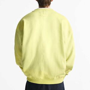 Sudadera con Capucha Extra Grande para Hombre, Hombros Caídos, Impresión de Logotipo Personalizado, Estilo Urbano, Cuello Redondo Acordonado, 100% Algodón, Tinte Liso - Product Image 2