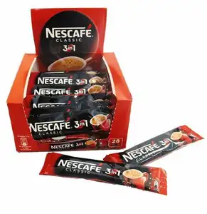 Nestle Nescafe 3-In-1コーヒー小袋、25g、1カウント