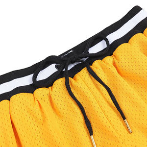 กางเกงขาสั้นตาข่ายสำหรับผู้ชายกางเกงขาสั้นออกกำลังกายขนาด5นิ้วสำหรับใส่ออกกำลังกายเล่นกีฬาออกแบบได้ตามต้องการสำหรับฤดูร้อน - Product Image 5