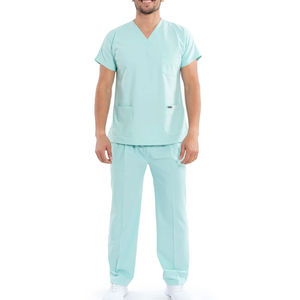 Uniformes Médicos para Doctores y Enfermeras, Conjuntos de Uniformes Quirúrgicos de Punto, Spandex/Poliéster, Trajes Quirúrgicos Cómodos para Hospital - Product Image 5