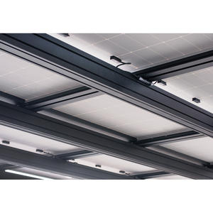 Cochera Solar Doble con Estructura de Aluminio para Dos Vehículos Sin Módulos - Product Image 6