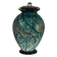 โกศโลหะเตาเผาล่าสุดสำหรับอุปกรณ์งานศพการออกแบบใหม่โกศโลหะแบบดั้งเดิมออกแบบที่ระลึกโลหะโกศที่มีคุณภาพพรีเมี่ยม - Product Image 3