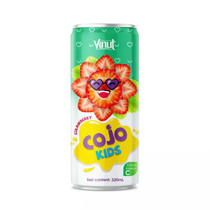 Cojo Kids น้ำสตรอเบอร์รี่320มล. แบบไม่มีน้ำตาลเครื่องดื่มแบบบีบ iM/odm (เวียดนาม) - Product Image 1