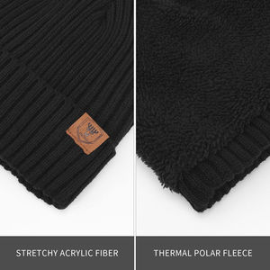 Chapeau d'hiver pour femme de haute qualité 2025, couleur unie, en laine, bonnet en fourrure de lapin tendance avec strass, technique de broderie 3D - Product Image 3