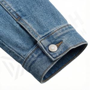 Chaqueta Vaquera de Mezclilla para Mujer de Buena Calidad, Chaqueta Informal de Otoño, Abrigo con Botones, Ropa de Calle Elegante y a la Moda, Prenda de Alta Calidad - Product Image 6