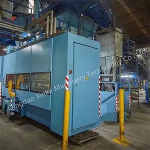 स्वचालित वर्टिकल ग्रीन सैंड फ्लास्कलेस मोल्डिंग मशीन फाउंड्री औद्योगिक धातु कास्टिंग उपकरण स्टील कास्ट आयरन मोल्डिंग लाइन