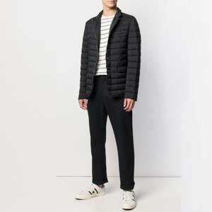 Personalized Logo Outwear Buttoned Quilted Puffer <b>Jacket</b> Plus Size <b>Waterproof</b> Casual Winter Bubble <b>Padded</b> Coat - Product Image 5