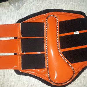 Botas de Protección para Patas de Caballo Ecuestres, de Neopreno, Cuero Sintético y Pelo Sintético, con Cinturón, Transpirables, de Alta Calidad, Impresas Personalizadas - Product Image 1