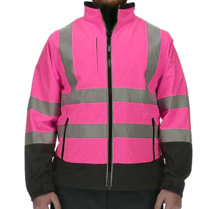 Veste d'hiver à capuche épaisse et décontractée SoftShell personnalisée pour hommes coupe-vent résistant aux intempéries et à l'eau col Mandarin respirant - Product Image 5