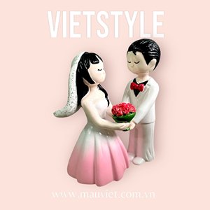Vente en gros de statues décoratives de couples de mariage mignons et intimes pour la décoration intérieure de style asiatique - Product Image 5