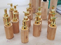 Penjualan Laris Botol Semprot Bambu Bulat 50Ml untuk Sampo dan Gel Mandi dan Air Mawar untuk Perorangan