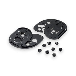 HJC Replacement Visor Plates Gear Shift Plate Kit Black for HJ-09 Helmet <b>Models</b> FG15 FS11 CLST II TR1 IS16 CLSTCLSPCSR1 HQ1 - Product Image 1