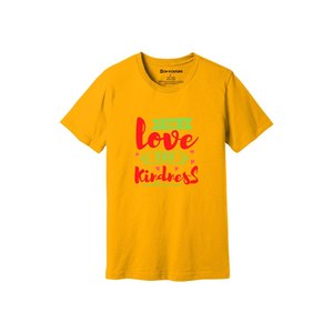 เสื้อยืดผ้าฝ้าย100% พิมพ์ลายด้วยความมีน้ำใจขนาด160 180ถึงหนักมี12สีที่สามารถปรับแต่งดีไซน์และการจัดวางของคุณเองได้ - Product Image 6