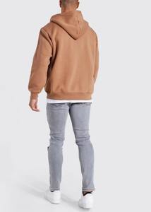 Sweat à capuche surdimensionné de haute qualité en polyester/coton avec logo imprimé numérique brodé, vente en gros OEM, poids lourd, hiver - Product Image 2