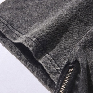 Camiseta de Lona 100% Algodón para Hombre, Corte Regular, Estilo Urbano, Cuello Redondo, Manga Regular, Lavado, Secado Rápido, Transpirable - Product Image 3