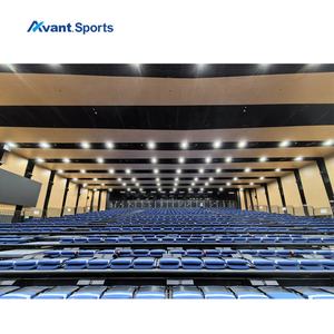 Sistema de Gradas Telescópicas Eléctricas Avant Sports con Asientos Plegables Acolchados para Gimnasios y Pabellones Deportivos Interiores de 8 a 15 Filas - Product Image 4