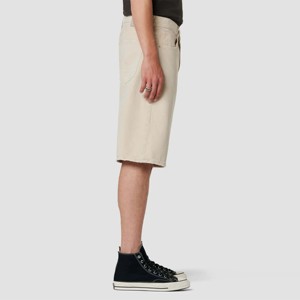 Men 90s Baggy <b>Neutral</b> Denim Short Vintage Style Loose Fit Jean Shorts for a Classic Retro Look Perfect for Casual and Streetwear - Product Image 3