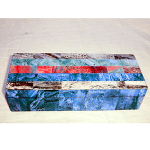 งานฝีมือรูปดาวอินเดียกล่องเครื่องประดับแบบทำมือดีไซน์ทำจากเรซิ่นและไม้บรรจุภัณฑ์เครื่องประดับ - Product Image 3