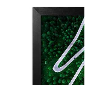 Cadre d'affiche minimaliste noir 33 x 95 cm - Product Image 1